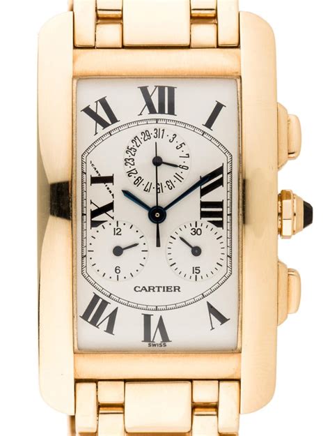 cartier tank americaine chronograph